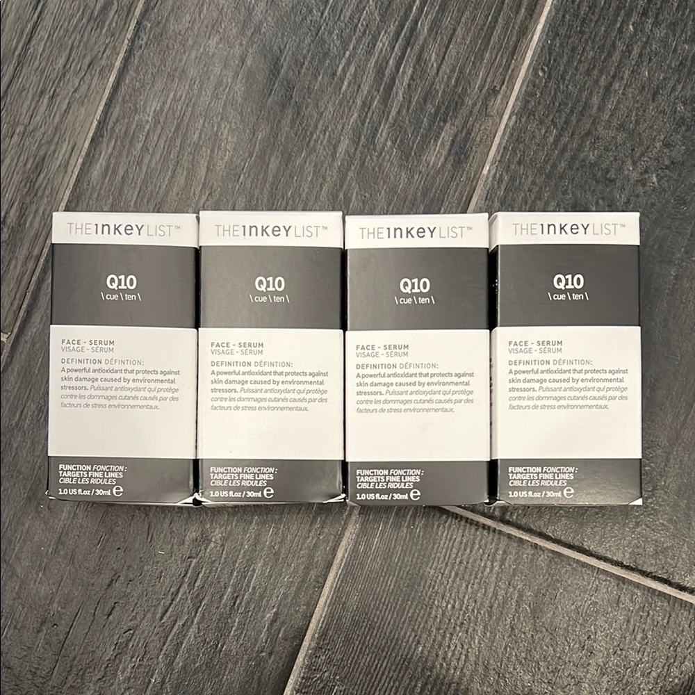 Q10 Face Serum - Black and White